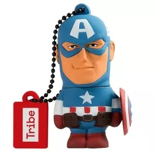 MEMORIA USB 32GB MARVEL CAPITAN AMERICA