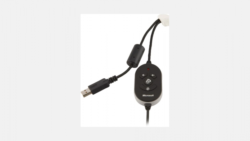 Auriculares Microsoft LifeChat LX-3000 Estéreo - Binaural - Función de cancelación de ruido ambiente Micrófono - USB