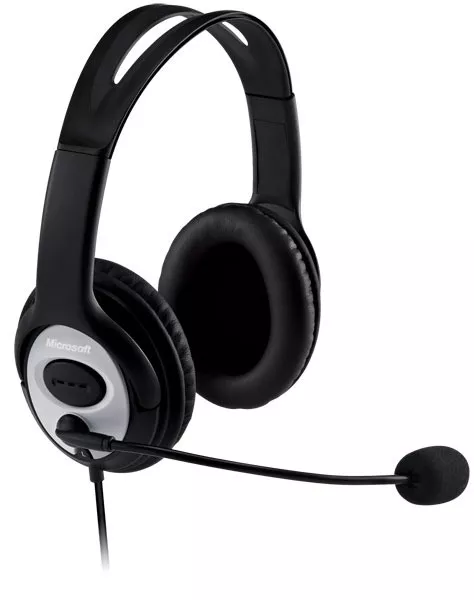Auriculares Microsoft LifeChat LX-3000 Estéreo - Binaural - Función de cancelación de ruido ambiente Micrófono - USB