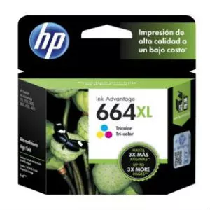 HP INC TINTA TRI-COLOR HP 664XL RENDIMIENTO 330PÉGS.F6V30AL