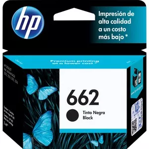 HP INC TINTA NEGRA HP 662 RENDIMIENTO 120PÉGS.CZ103AL