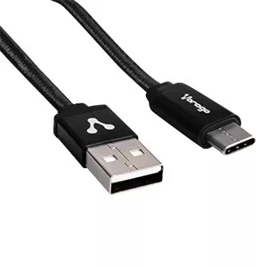 CABLE VORAGO CAB-214 USB A TIPO C 2 METROS NEGRO