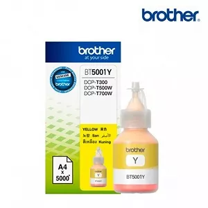 Brother Cartucho de tinta Brother BT5001Y - Amarillo Original - Inyección de tinta - 5000 Páginas